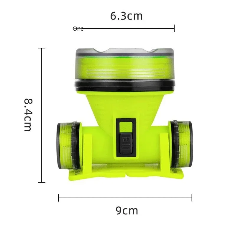 Description Picture 5 of itemDeep diving headlight with strong bald head and wearable underwater lighting for fishing, IPX8 waterproof and rechargeable