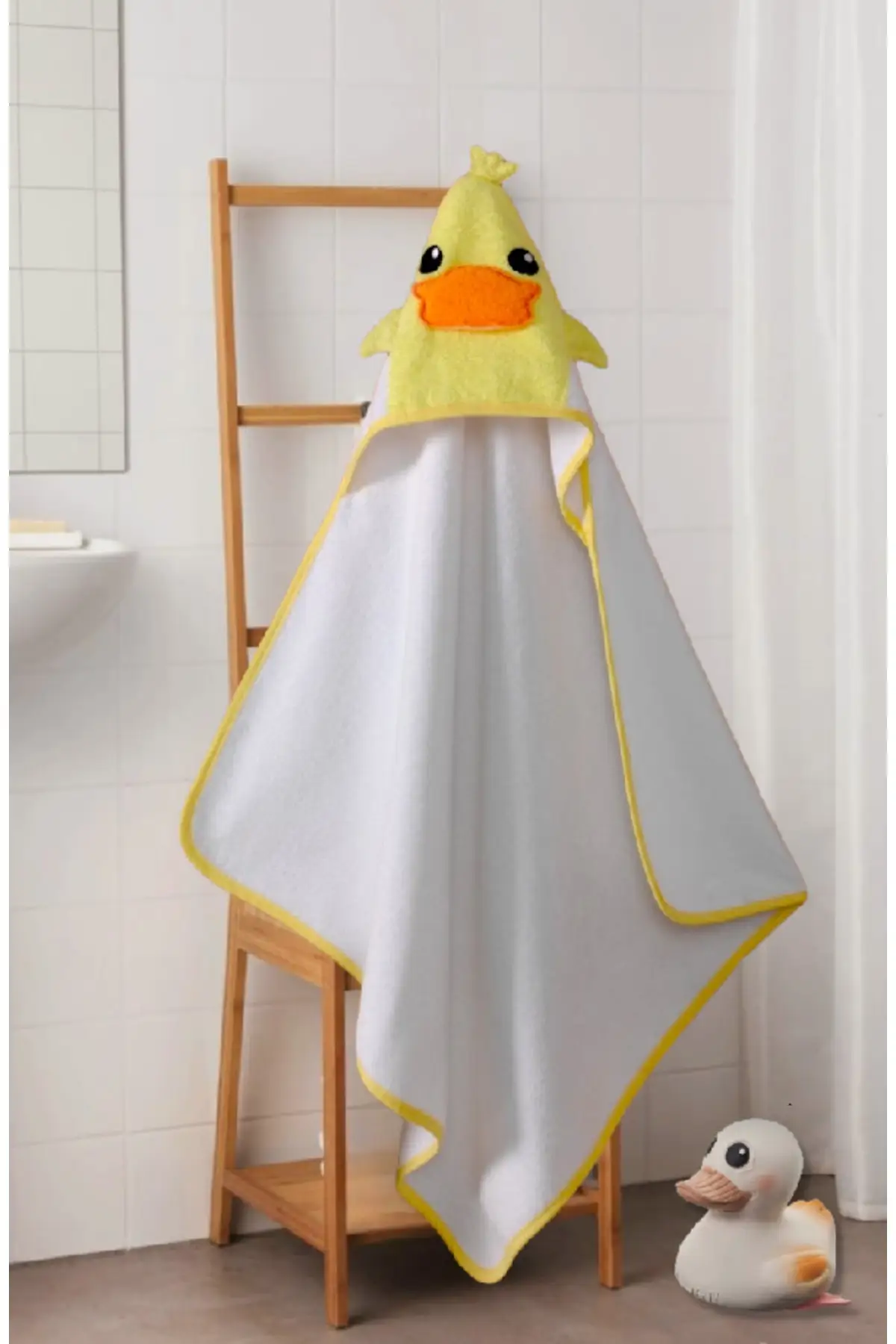 

Cotton Baby Swaddle Bath Towel, Skin Softness/Duck 1 White 75 x & Kids Towel Baby & Kids Home Furniture