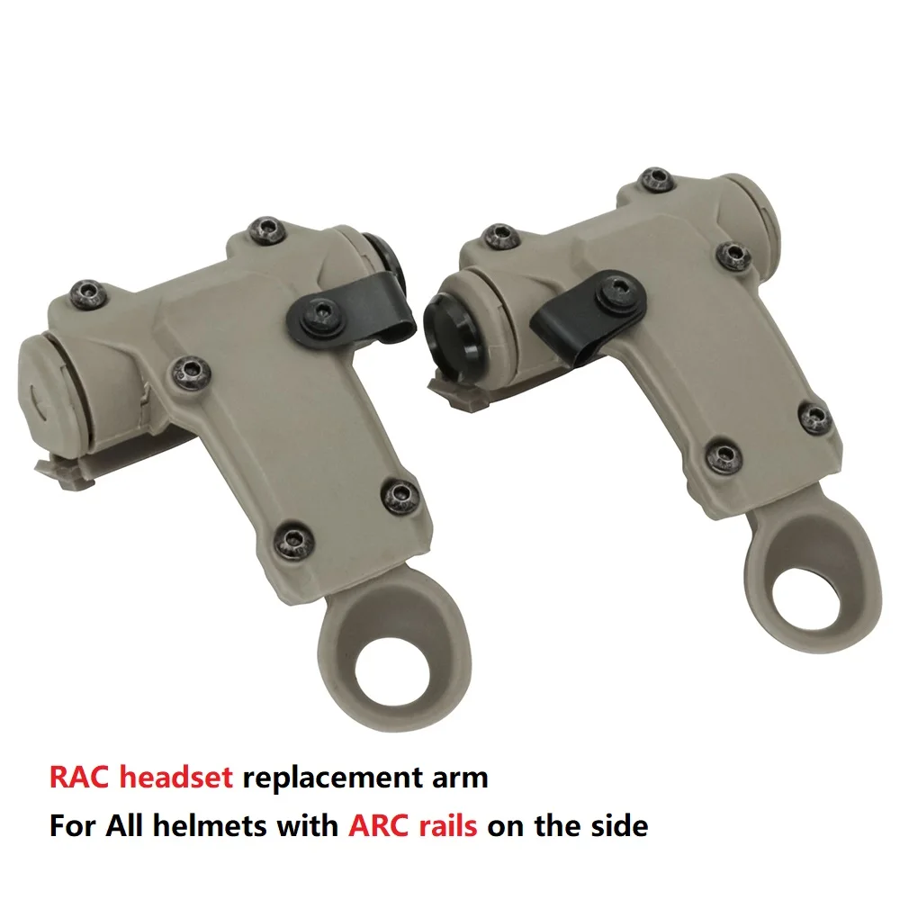 Cuffie Tattiche Elettroniche Cuffie Per Il Rumore Cuffie Per Il Rumore Cuffie Per Tiro Accessori Per Braccio Di Ricambio Per Casco Tattico Arc Rail