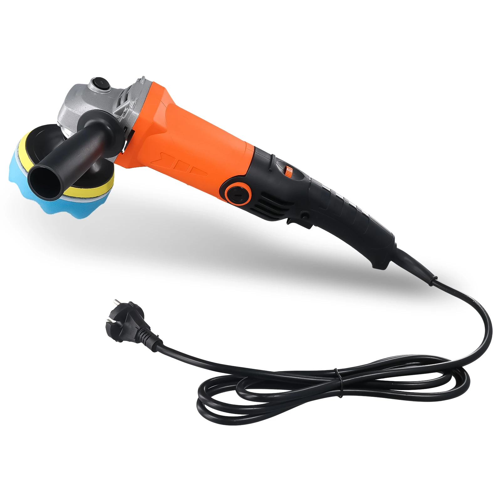 Podofo 1200W 8800RPM Autopolierer Elektrische Poliermaschine für Fahrzeuge und Möbel mit 14 Schwammrädern – Detail 15