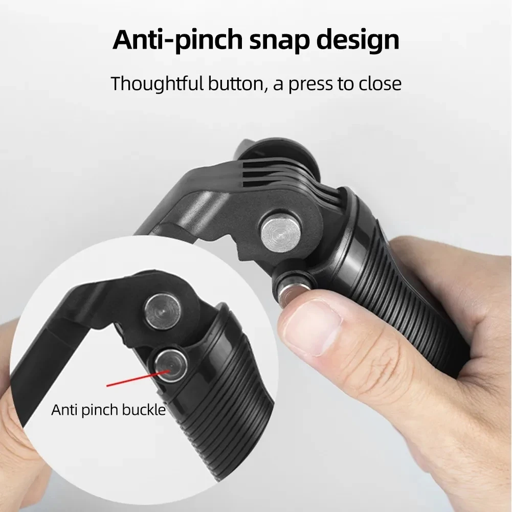 Insta360 Ace Pro GoPro 12 11 DJI Action 4 3 액션 카메라 액세서리용 3방향 그립을 접을 수 있는 핸드헬드 셀카봉 미니 삼각대