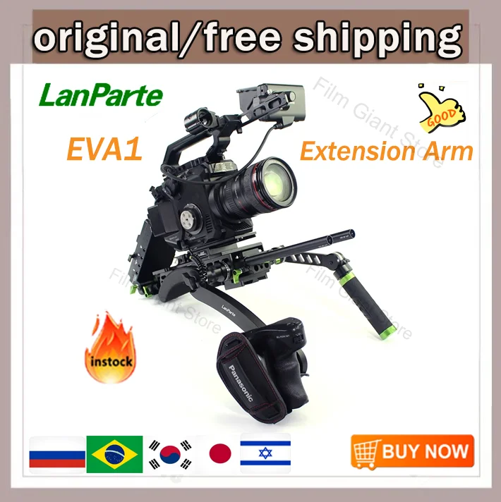 LanParte Quick Release EVA1 Extension Arm with Mount for