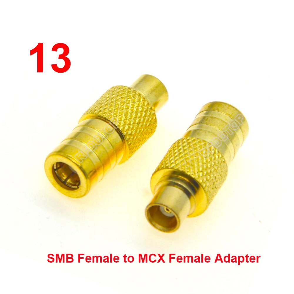 Kafuty Lot De 2 Adaptateurs BNC Femelle Vers SMA Mâle 50 Ohms - Connecteur RF Or Pour Antennes WiFi Et Câbles Coaxiaux
