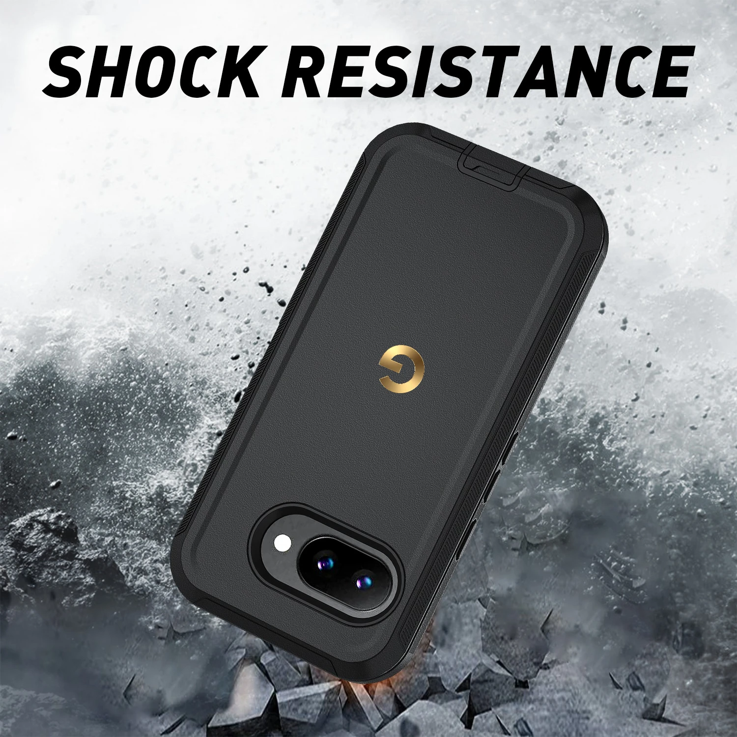 Premium 3-Layer Rugged Armor Protective Case – Heavy Duty Shockproof Cover