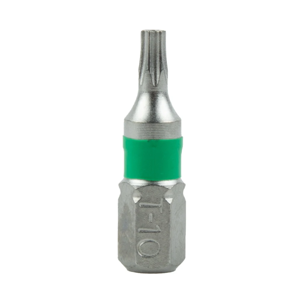 4-teiliges 25 mm T6-T40 magnetisches Torx-Schraubendreher-Bit-Set, Elektroschrauberkopf T6, T8, T9, T10, T15, T20, T25, T27, T30, T35, T40 – Detail 4