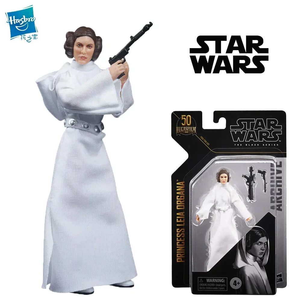 

Hasbro Star Wars The Black Series Archive Princess Leia Organa 6-Inch-Scale Star Wars: A New Hope Lucasfilm 50th Anniversary Toy