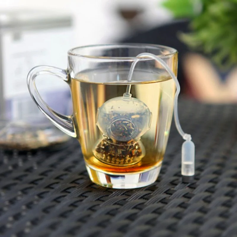 Stainless Steel Leak Tea Infuser Stainless Steel Loose Leaf Strainer Filter Herbal Kitchen Supplies Reusable Tea Infusers Cocina