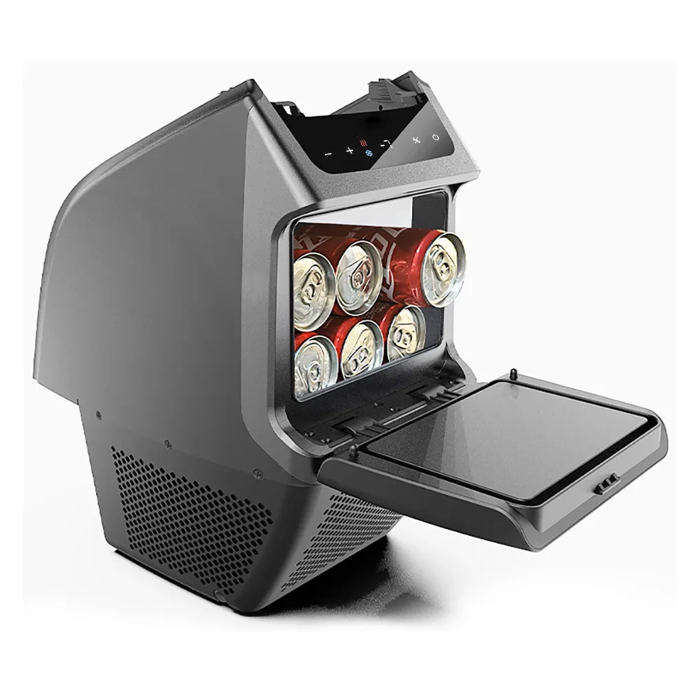 테슬라 모델 Y에 적합한 후면 히든 자동차 냉장고, 가열 냉각 냉장고, 2023 액세서리, 4.6L 