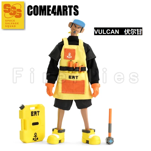 COME4ARTS 20CM Space Salvage Squad Series Aimee Trendy Toy Military Figure Action Figure Blind Box Toy 2