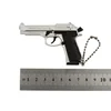 1:3 Mini 92F Pistol Model Alloy Detachable Assemblable Toy Keychain Pendant Metal Toy Gun Bag Decoration Boys Gift 4