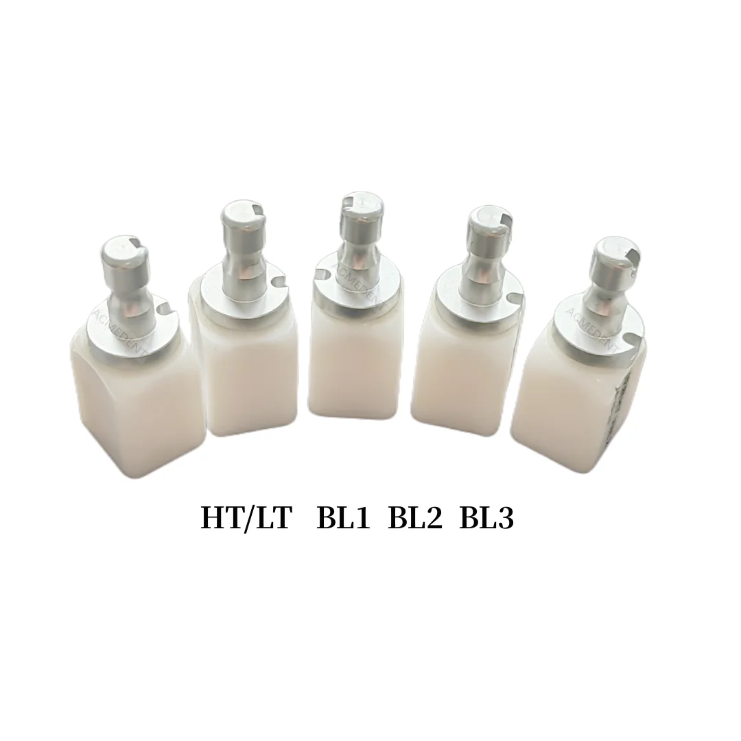 

5 Box Wholesale Dental Glass Ceramic Lithium Dislicate Blocks Cerec Emax CAD CAM HT LT Bleach