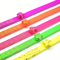 Vibrant Double - Sided Origami Star Paper Strips - 500 Sheets for Creative DIY and Craft Projects (Random Color - 500pcs)