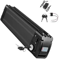 Batterie Silverfish lithium-ion avec chargeur, 48V, 15Ah, 20Ah, 1000W, 750W, 36V 1