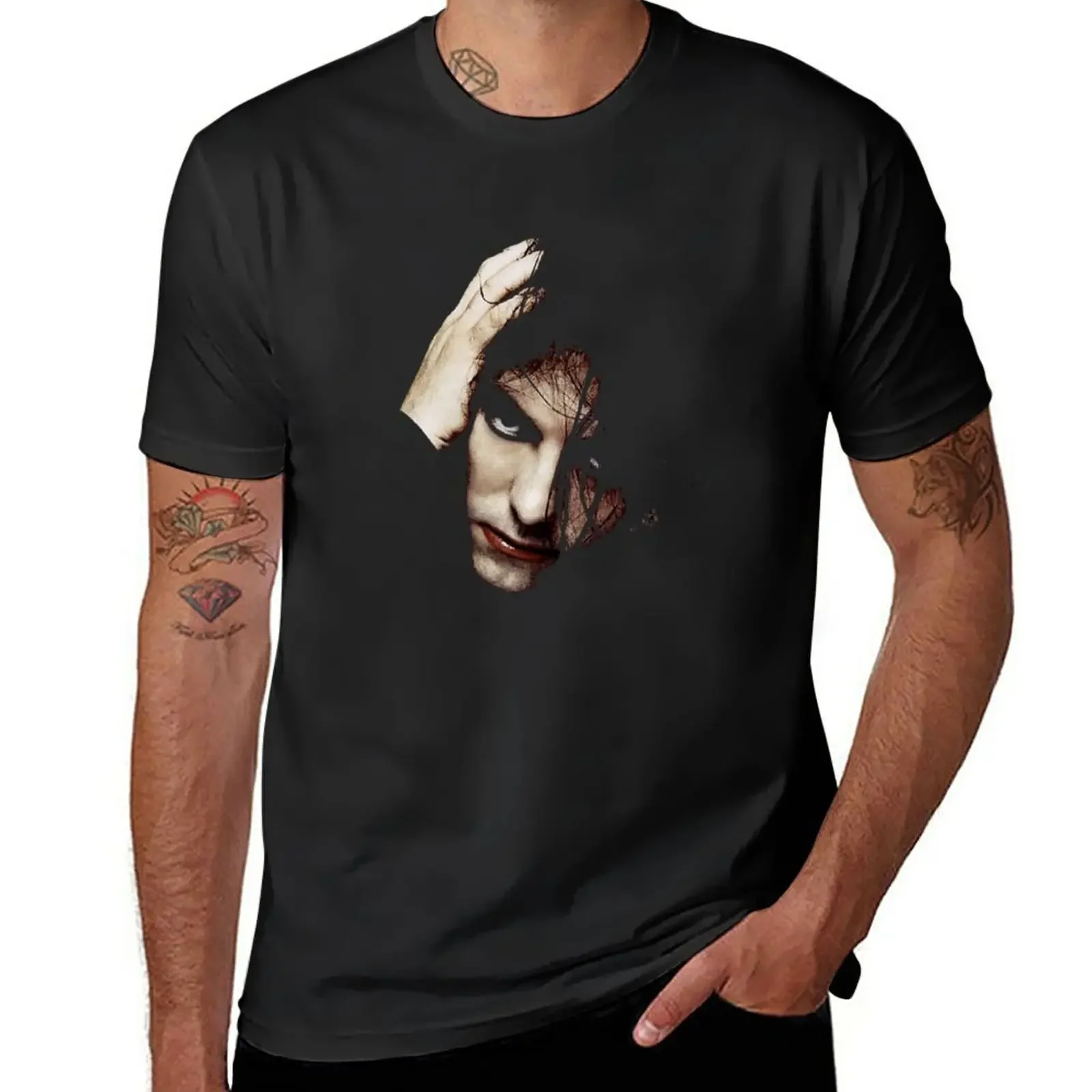 

The Cure Robert Smith T-Shirt kawaii clothes customs plus size tops plain t shirts men