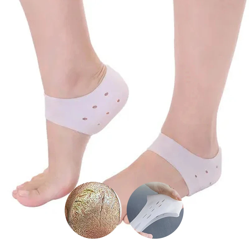 

Foot Care Socks Anti Dry Cracking Dead Skin Removal Protector Pain Relief Exfoliating Moisturizing Feet Silicone Gel Tools