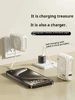 2025 New Charging Power With Cable Plug 3 In 1 Magsafe Magnetic Wireless Fast Charging For Iphone Mini Small Portable Mobile 3