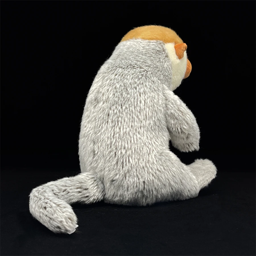 Proboscis Monkey High Fidelity Anime Cute Plushie Nose Ape Plush Toys Lifelike Animals Simulation Stuffed Doll Kawai Toy Gifts 5