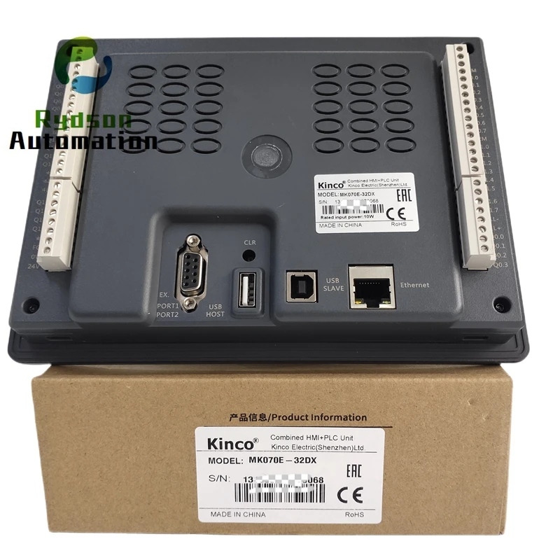 Kinco Automation ø ġũ, HMI + PLC MK070E-33DT MK070E-32DX   CPU, Ŭ ӵ 700MHz, 7 ġ