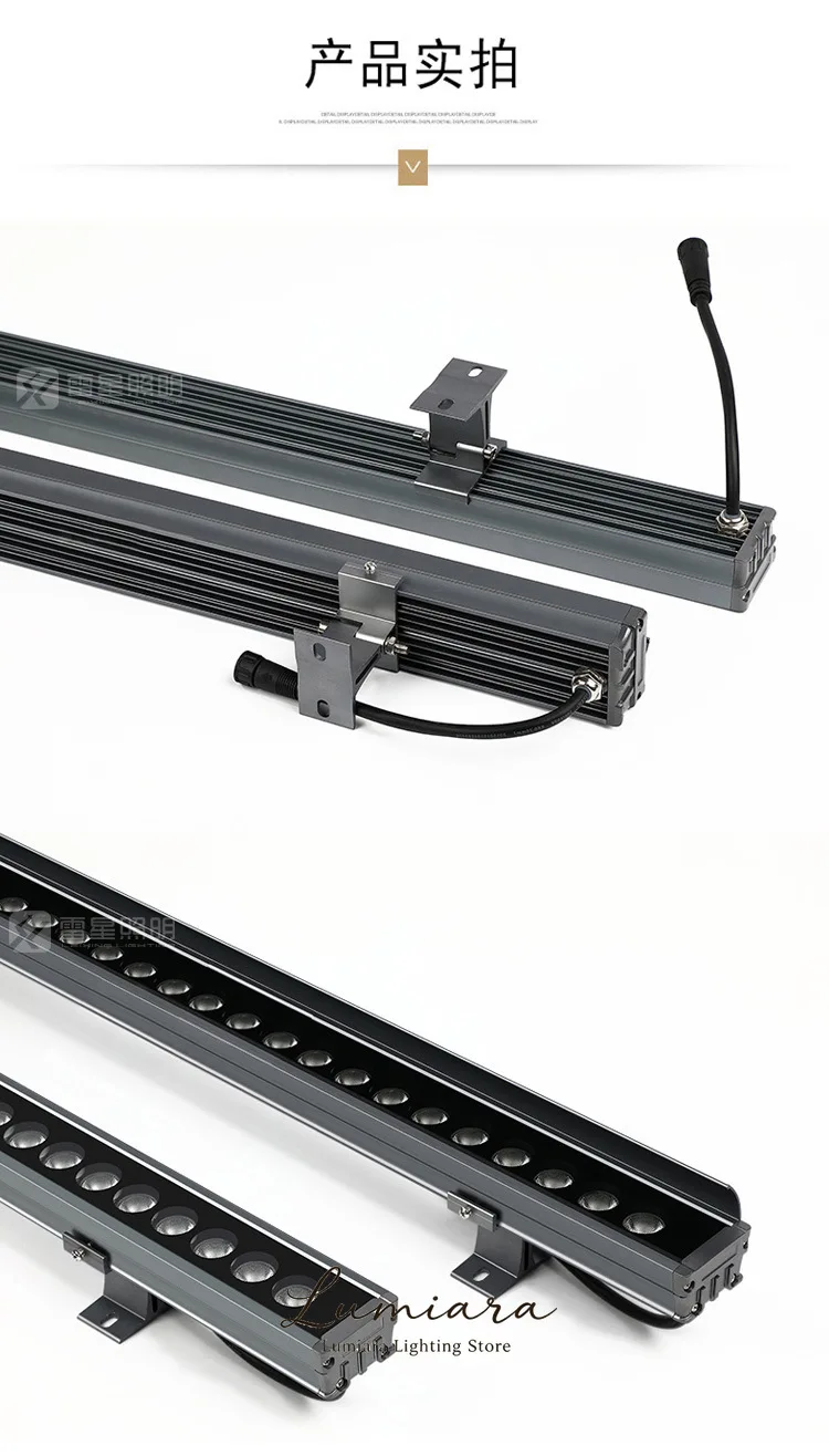 36W LED 월워셔 클래식 DMX LED 월워셔 조명 램프 야외 IP65 DMX512 LED 투광등
