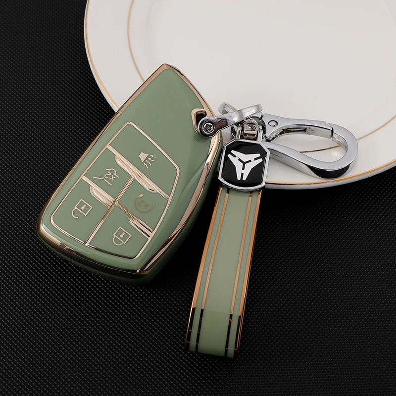 Premium TPU Key Fob Cover with 5-6 Button Slots