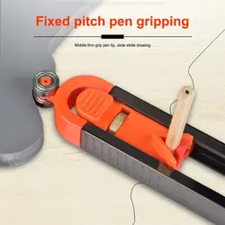 Règle de traçage de profil jauge de Contour avec verrouillage réglable outil de mesure précis pour le travail du bois en Stock 