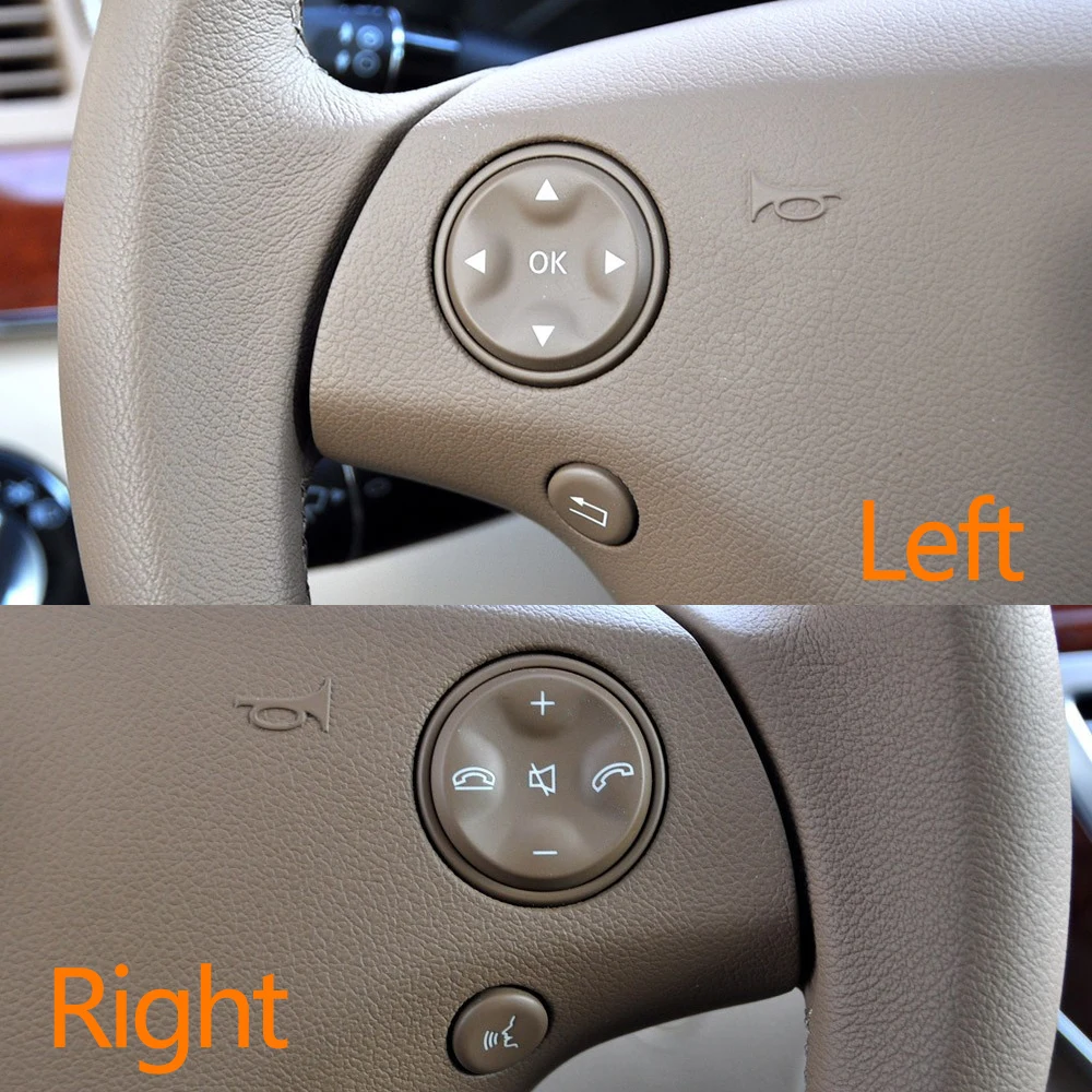 Auto Auto Multifunctionele Stuurwiel Knop Voor Mercedes Voor Benz W221 S-Klasse S280 S300 S350 S400 JHFUIOW