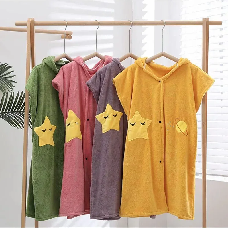 Wearable Microfiber Bathrobe Woman Shower Female Soft Bath Towel for Adults for Home Textiles Bath and Sauna Towels Bathroom microfiber towel bath towel