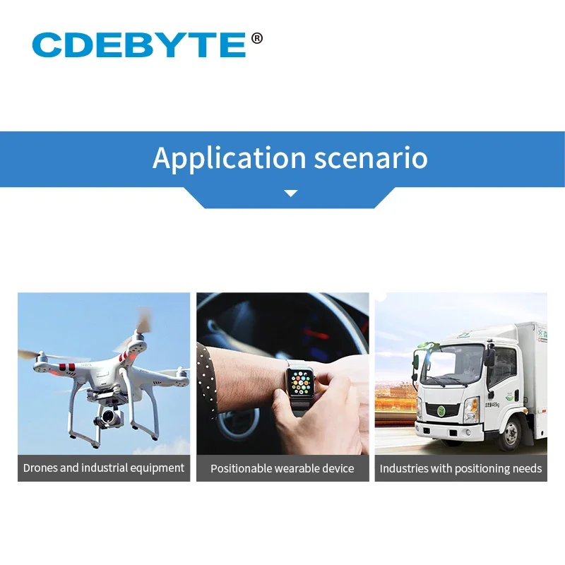 GNSS Module E108-GN02D 10Hz BDS/GPS/GLONASS Multi-System Joint Positioning Wireless Module Multi-mode Satellite Position wireless module