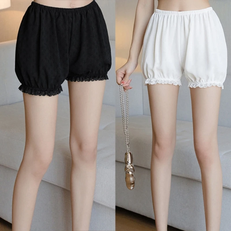 

Lace Shorts Women Underwear Safety Short Pants Summer Sexy Thin Loose Pants