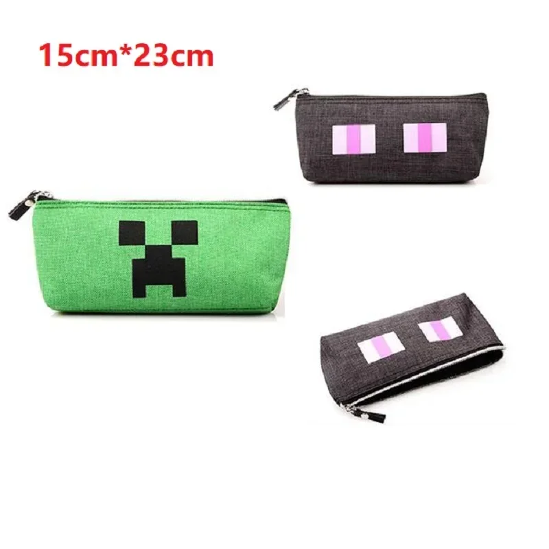 Enderdragon Action Figure Toy Pencil Box Case Minecrafte Creeper Kid Student Zombie Creeper Donna Borsa Cosmetica Regalo Di Compleanno Giocattolo