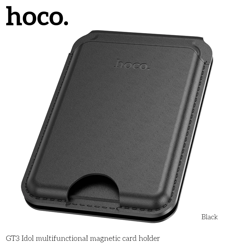 HOCO GT3 Magnetic Leather Wallet for iPhone (MagSafe)