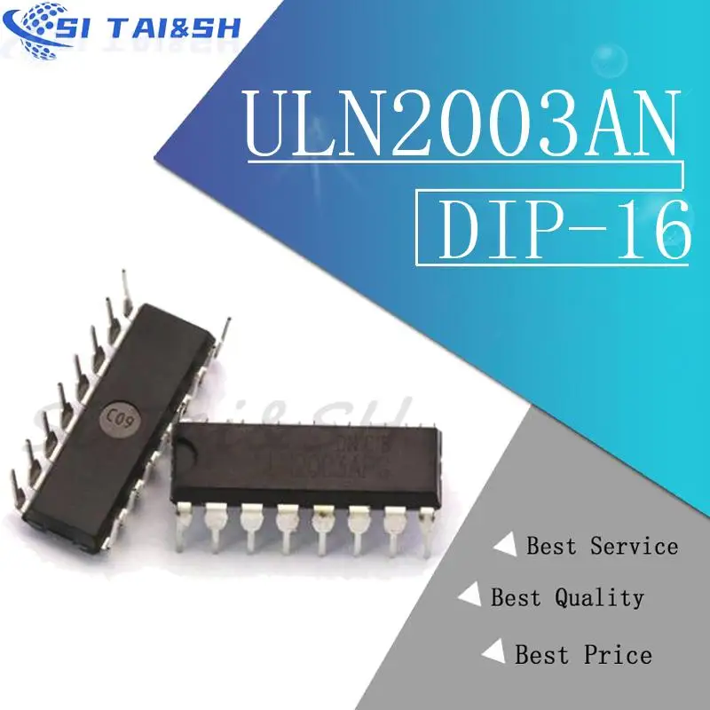 10pcs/lot ULN2003AN ULN2003ANSR UNL2003 DIP16 new original - AliExpress 502