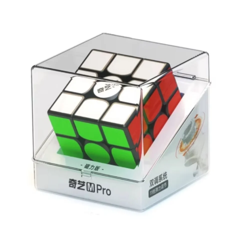 QiYi M Pro 3x3 Series Magnetic/ Maglev UV Professional Speed Magic Cube Educational Toy 3x3 Magic Cube Maglev Positioning 5