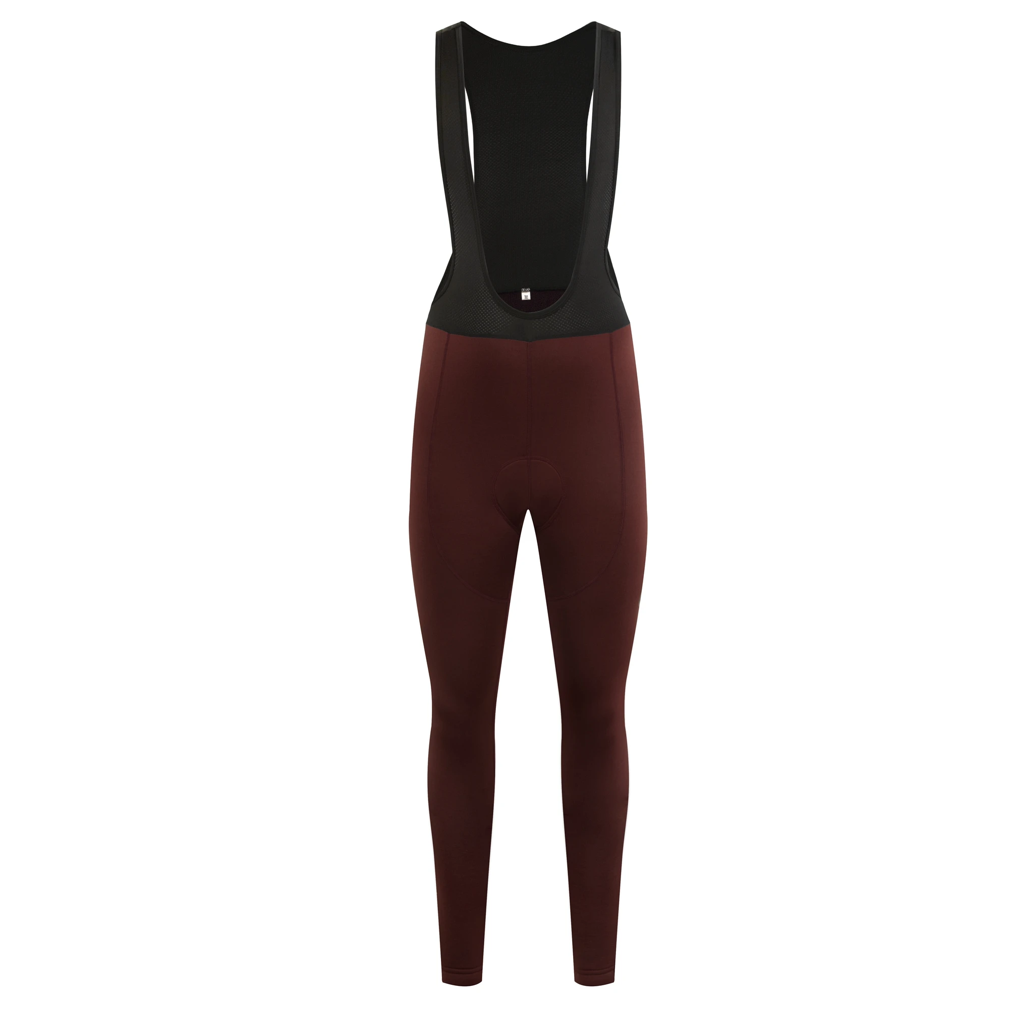 Cycling Tights RISESBik Winter Cycling Bib Pants Thermal Fleece Men's Cold Weather Bicycle Long Pants High Density Padded