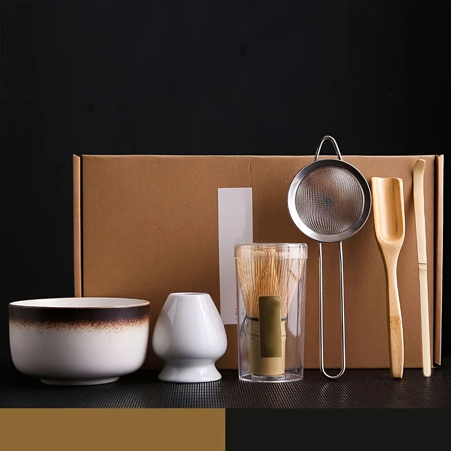 6-Piece Japanese Matcha Tea Set 3