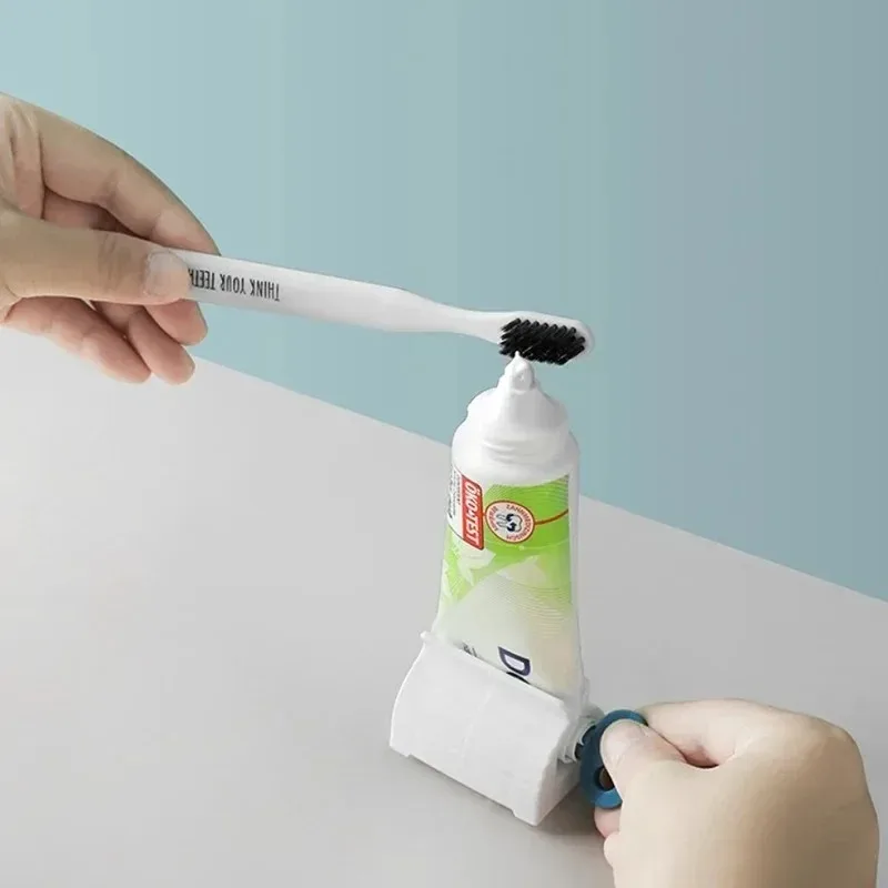 1 roller tube toothpaste squeezer, toothpaste holder, Multi-Purpose Toothpaste Dispenser, Rolling Toothpaste Holder Stand