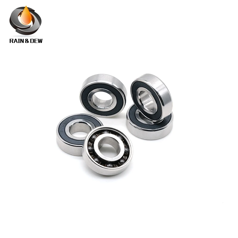 

6001RS Hybrid Ceramic Bearing 12*28*8 mm ABEC-7 1PC Bicycle Bottom Brackets & Spares 6001 RS 2RS Si3N4 Ball Bearings 6001-2RS