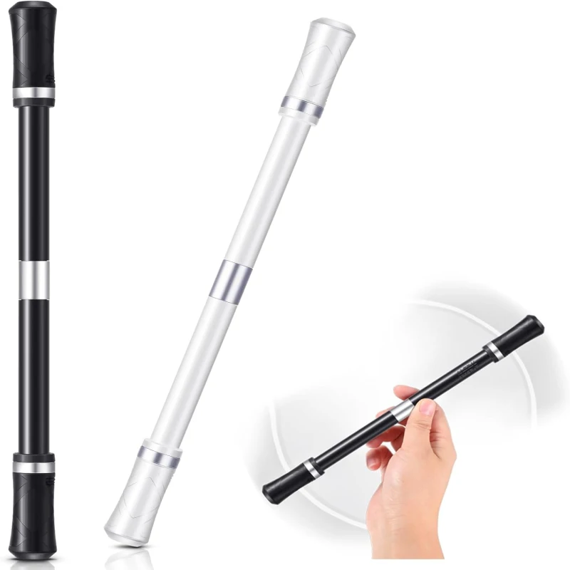 어린이 성인용 롤링 핑거 회전 펜, 펜 리필, 스트레스 두뇌 장난감, 1 개