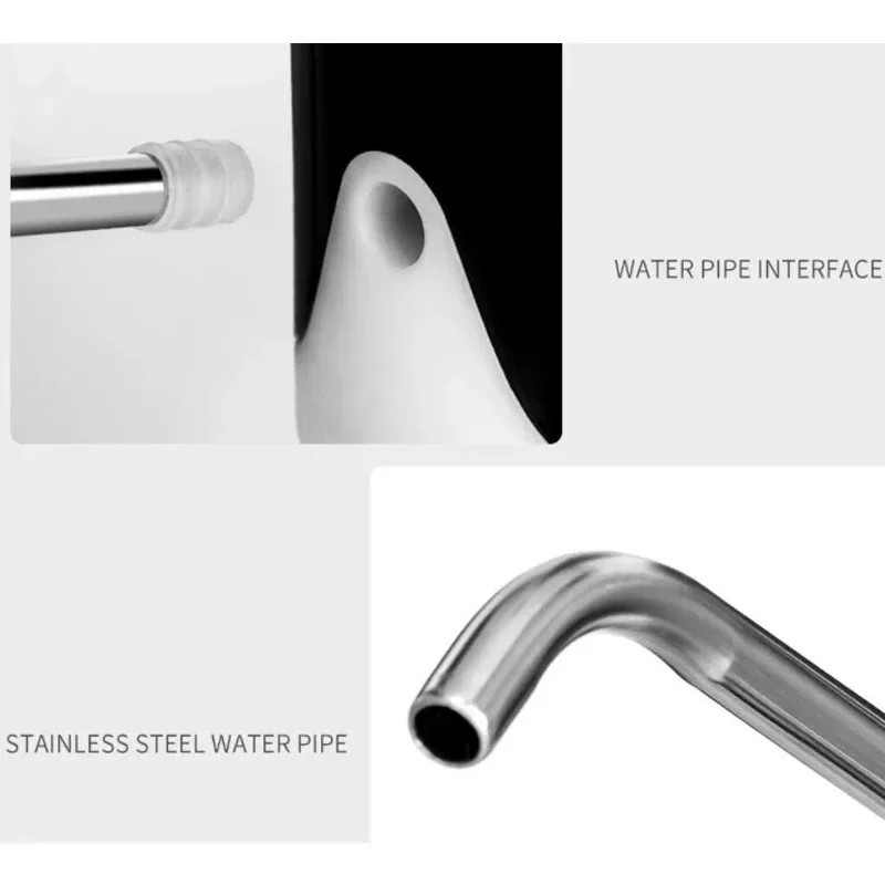 USB Charging Mini Water Dispenser With Extension Hose Water Pump Portable Bottle Electric Carboy Drinkware Pumps Kitchen Dining