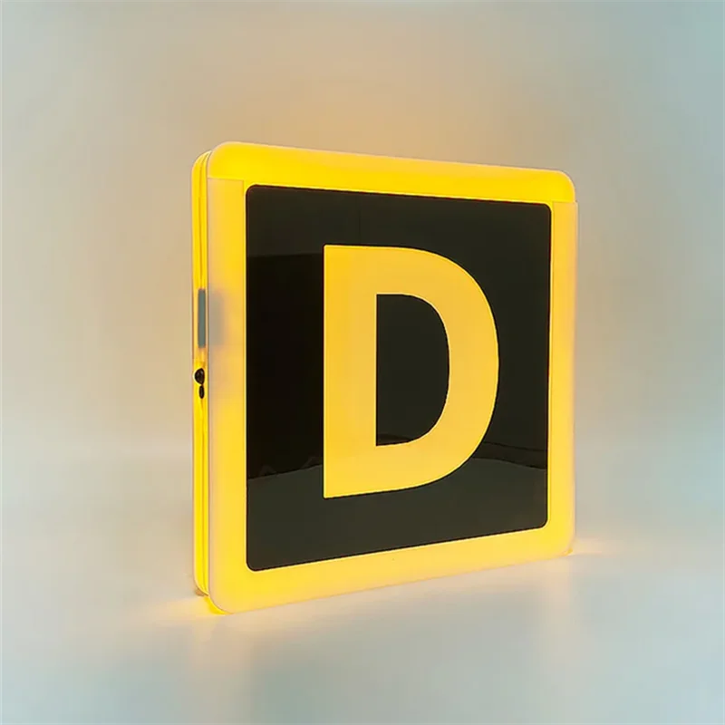 Illuminated hand sign LED charging billboard nightclub atmosphere props party favors diadema led fiesta interchangeable letters