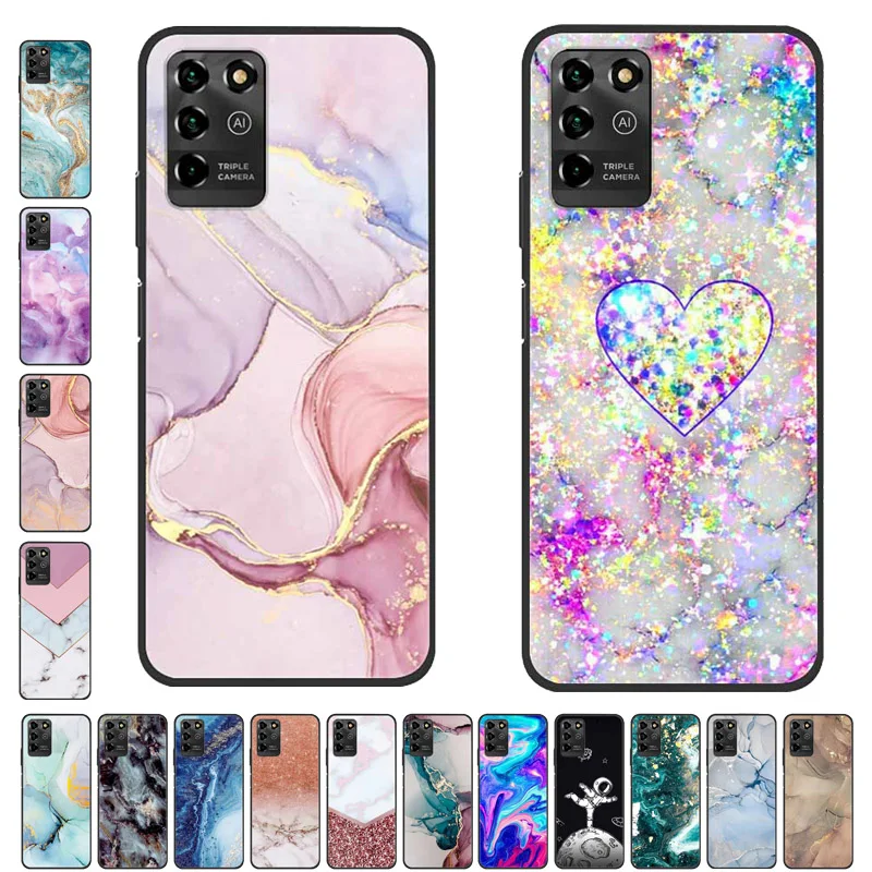 Stylish Marble Design Soft TPU Silicone Back Cover Phone Case