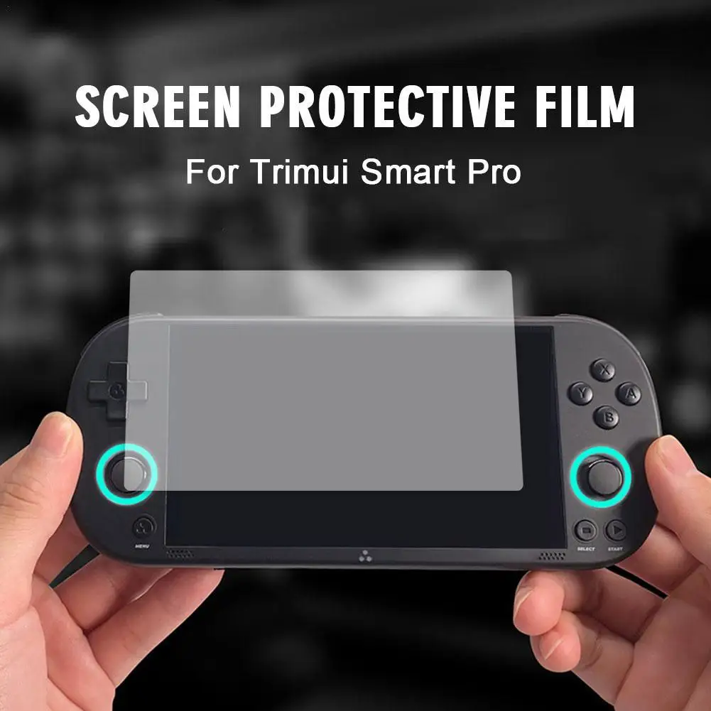 For Trimui Smart Pro Screen Protector Film Anti Scratch PET Film Screen Protective Cover Games Consoles Accessories