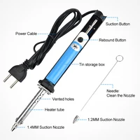 Pompe à vide électrique pour dessoudage, fer à souder, outils de soudage, AC US 110V / EU 220V 2