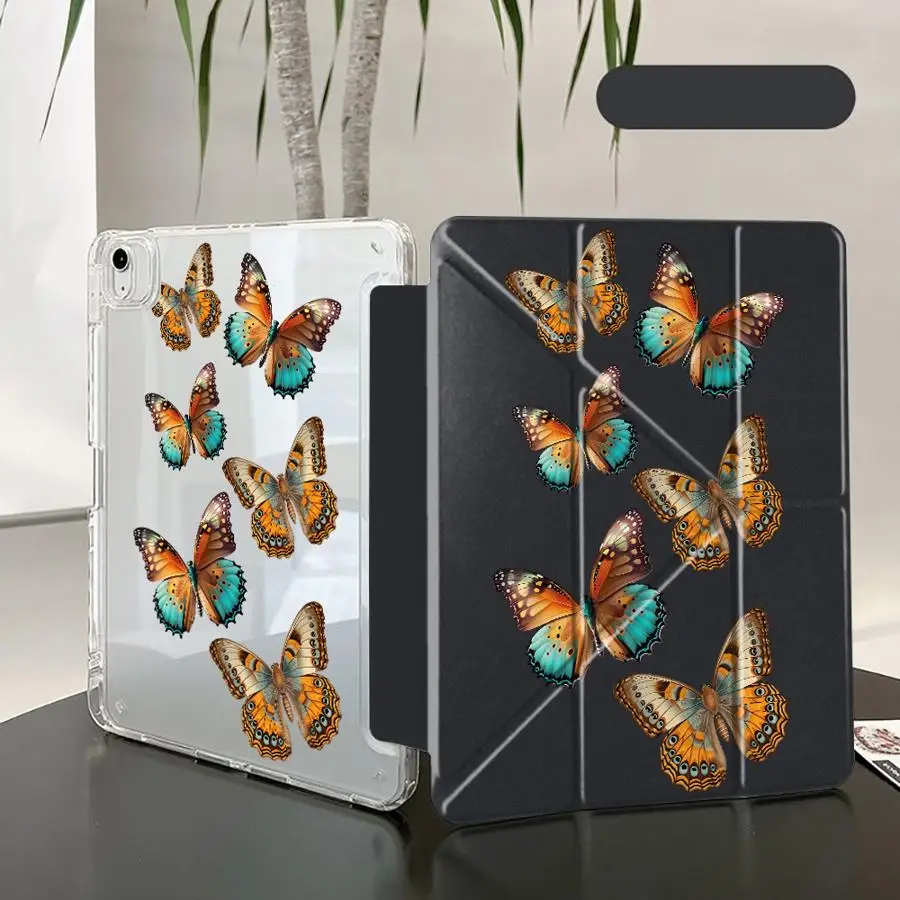 Vibrant Butterflies Y-Fold Tablet Case with Stand Feature