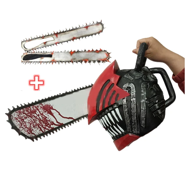 Máscara de Látex Demônio Motoserra: Denji Chainsaw Men Chainsaw