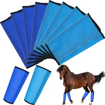 Breathable Adjustable Horse Fly Boots 1