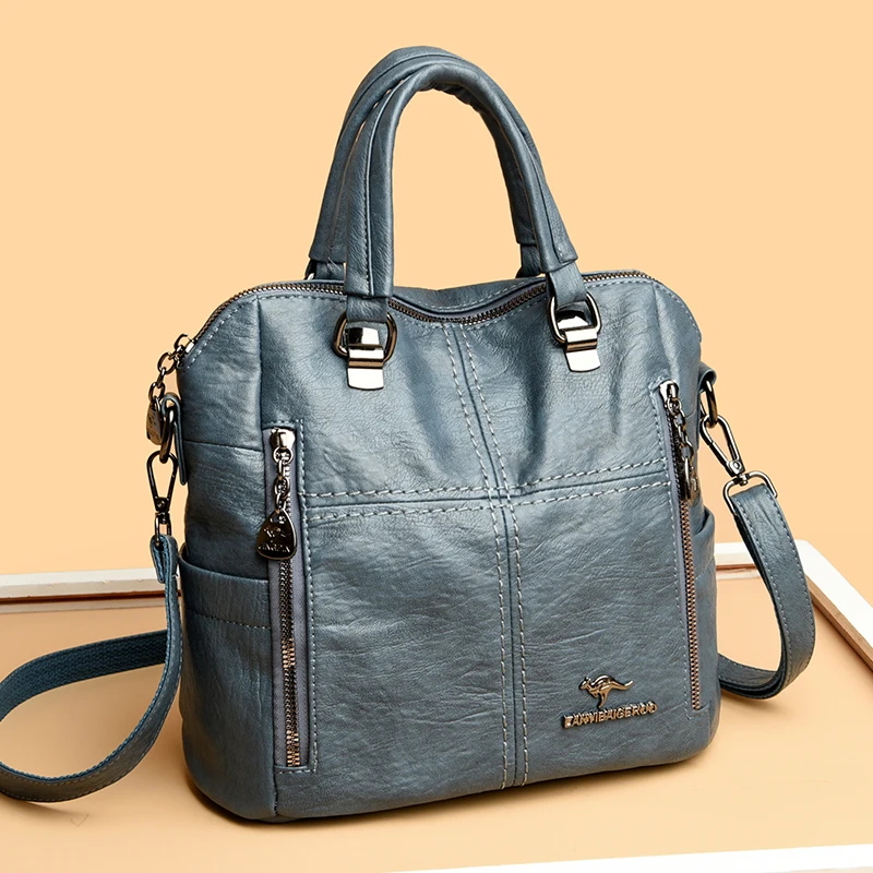 Hot Sale Of The Season New Large Capacity Women's Fashionable Casual Simple Retro Single Shoulder Crossbody Backpack Bag_voghion.com