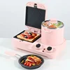 3-in-1 Multifunction Electric Breakfast Maker Machine Toaster Oven with Plastic Housing 3-in-1 Breakfast Essentials 1