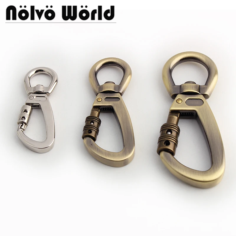 10 50pcs 3 size 13 15 21mm Factory Wholesale Safety Custom Metal Swivel