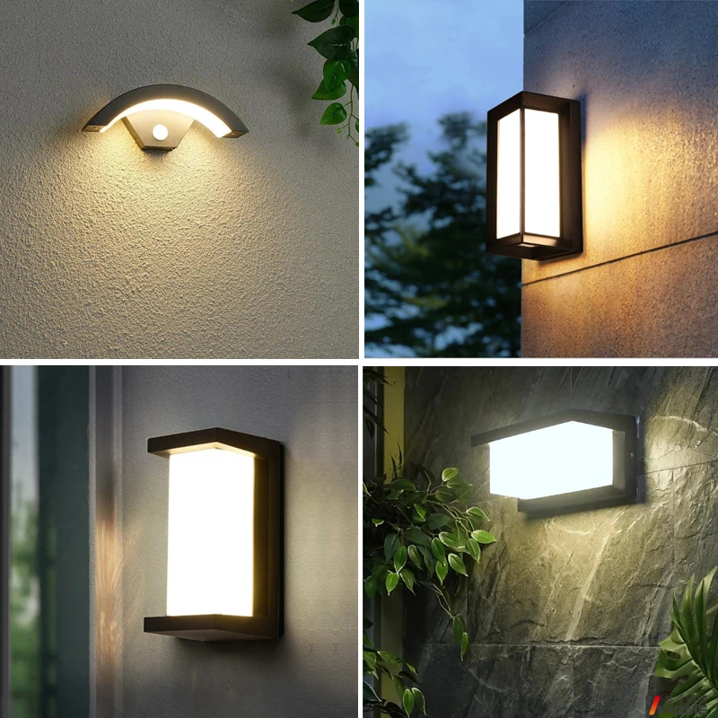 Outdoor Wall Lamp Waterproof Garden Decoration Exterior Wall Light - Main Image